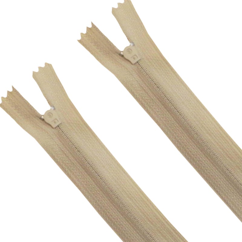 Seeking ROAM Standard Zippers, Nylon Coil, 2 Pieces (Khaki Tan, 20 "" Inches) - Image 4